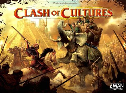 Clash of Cultures board game box front