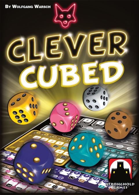 Clever Cubed board game box front
