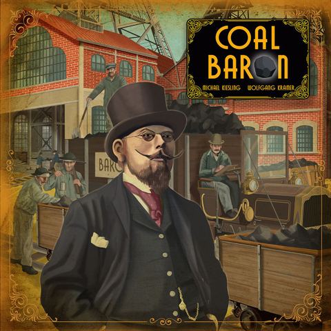 Coal Baron board game box front