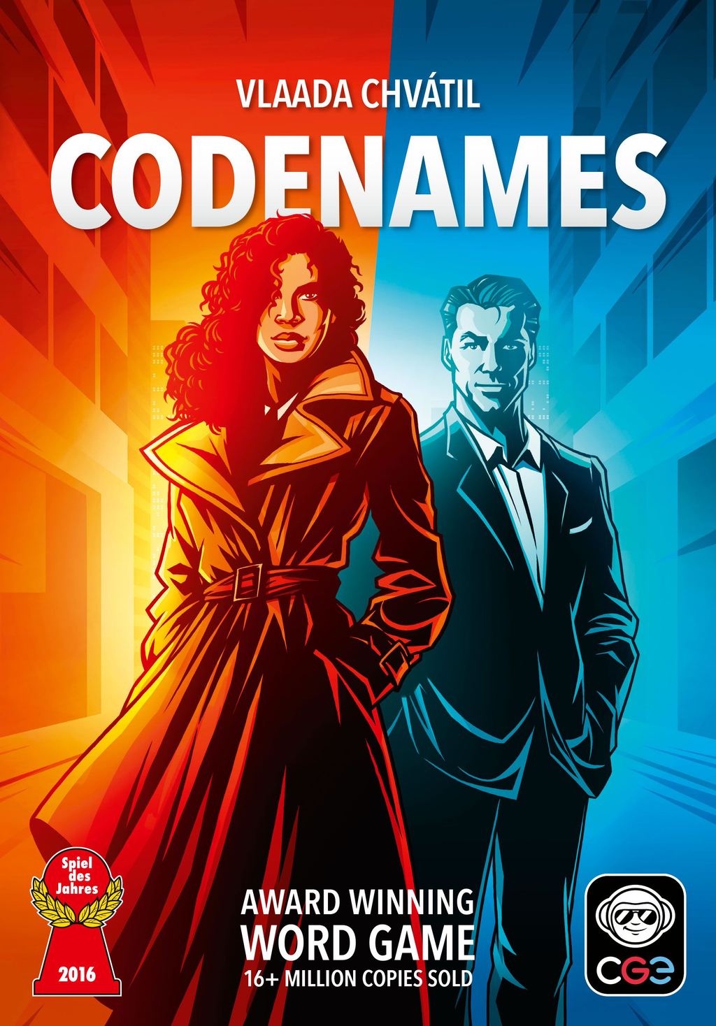 Codenames board game box front