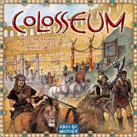 Colosseum board game box front