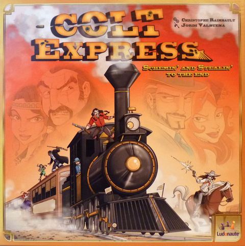 Colt Express board game box front