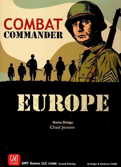 Combat Commander: Europe board game box front