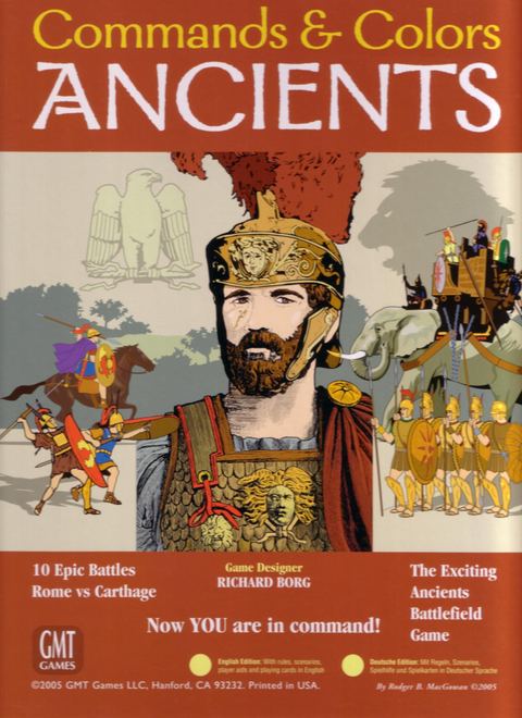 Commands & Colors: Ancients board game box front