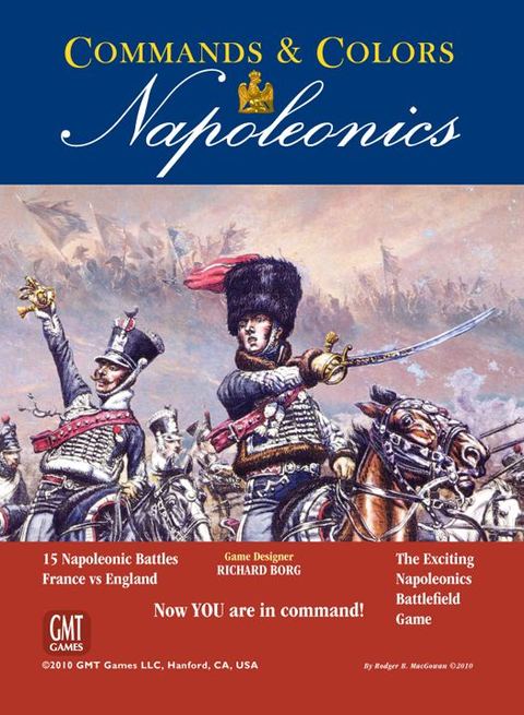 Commands & Colors: Napoleonics board game box front