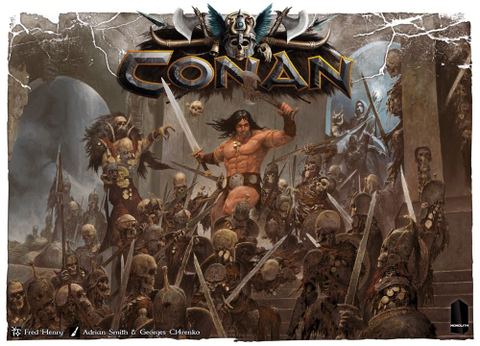 Conan board game box front