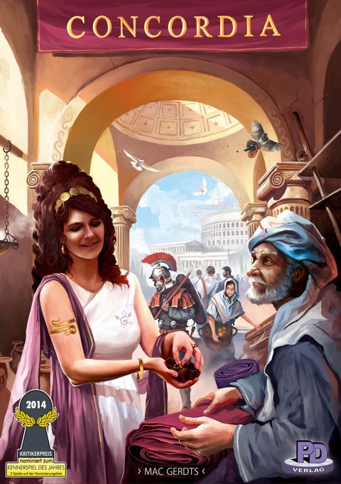 Concordia board game box front