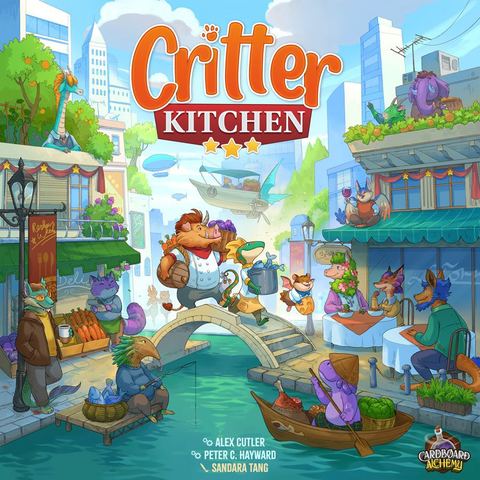 Critter Kitchen board game box front