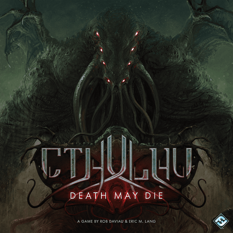 Cthulhu: Death May Die board game box front