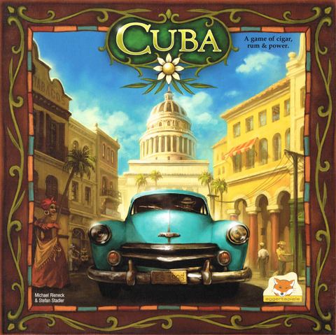 Cuba board game box front