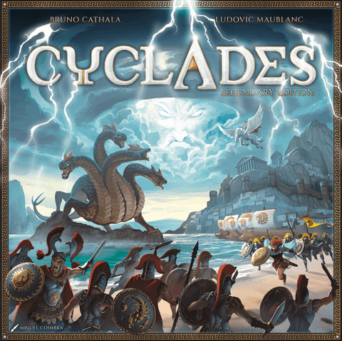 Cyclades: Legendary Edition board game box front