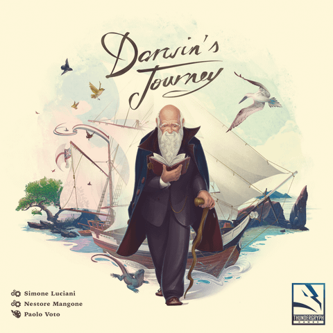 Darwin's Journey board game box front