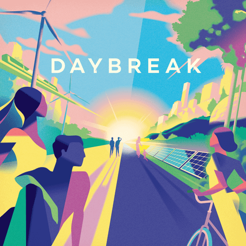 Daybreak board game box front