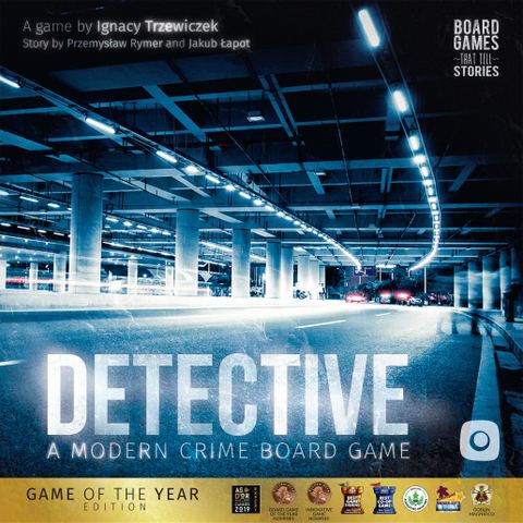 Detective: A Modern Crime Board Game board game box front