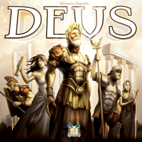 Deus board game box front