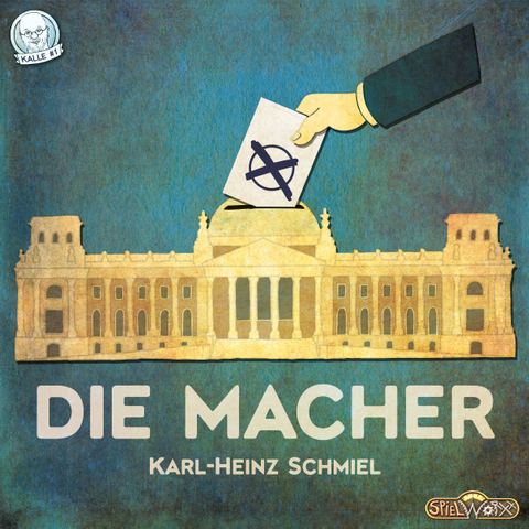 Die Macher board game box front
