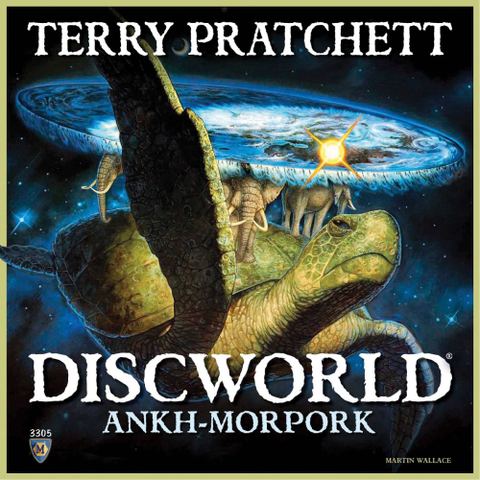 Discworld: Ankh-Morpork board game box front