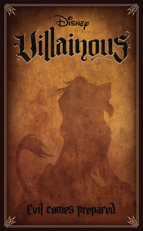 Disney Villainous: Evil Comes Prepared board game box front