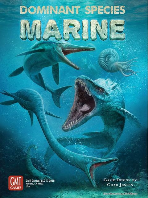 Dominant Species: Marine board game box front