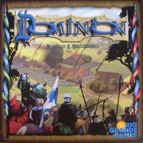 Dominion board game box front