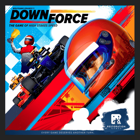 Downforce board game box front