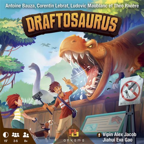Draftosaurus board game box front