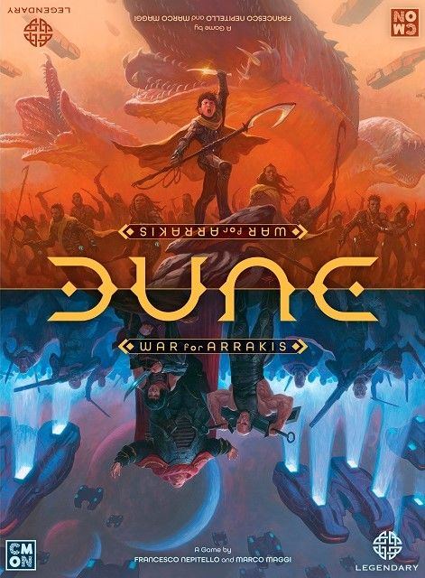 Dune: War for Arrakis board game box front