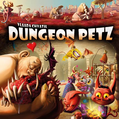 Dungeon Petz board game box front
