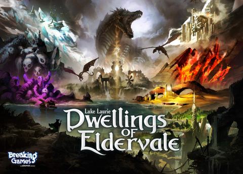 Dwellings of Eldervale board game box front