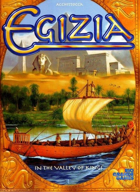 Egizia board game box front