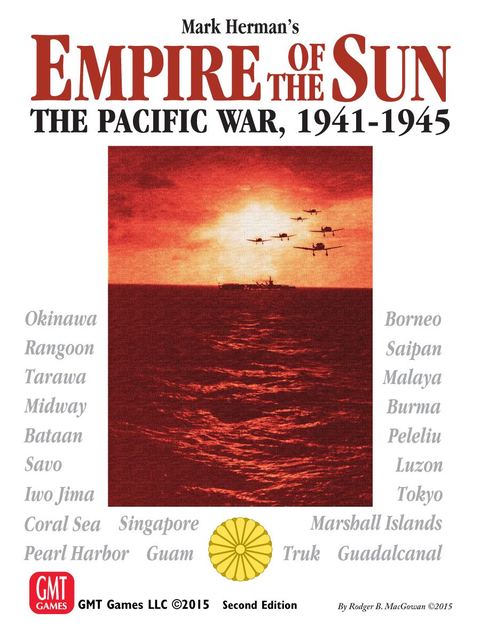 Empire of the Sun: The Pacific War 1941-1945 board game box front