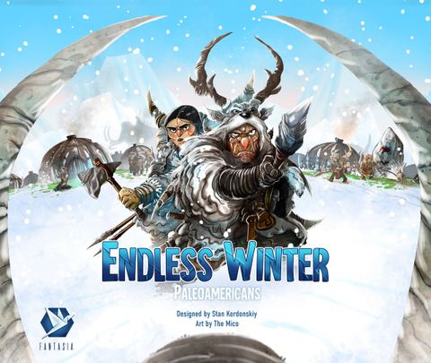Endless Winter: Paleoamericans board game box front