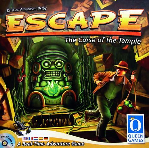 Escape: The Curse of the Temple board game box front
