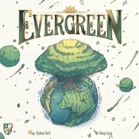 Evergreen board game box front