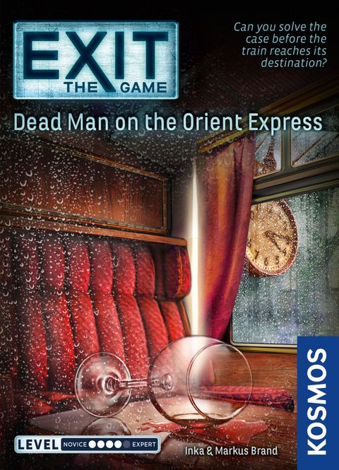 EXIT: The Game – Dead Man on the Orient Express board game box front