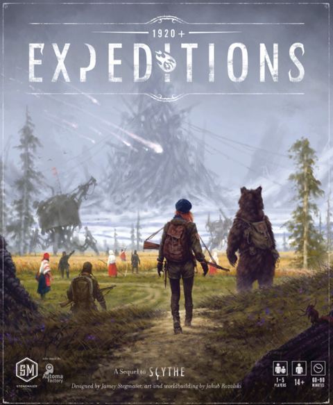 Expeditions board game box front