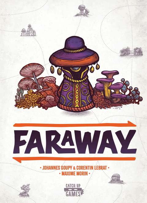 Faraway board game box front