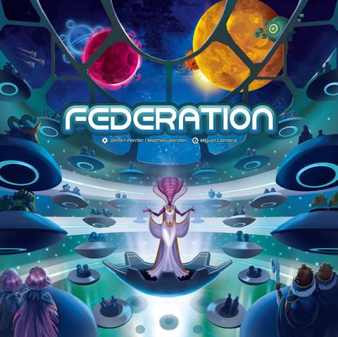 Federation board game box front
