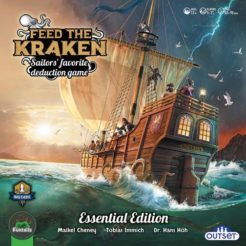 Feed the Kraken board game box front