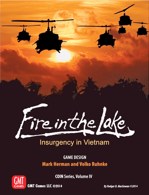 Fire in the Lake board game box front