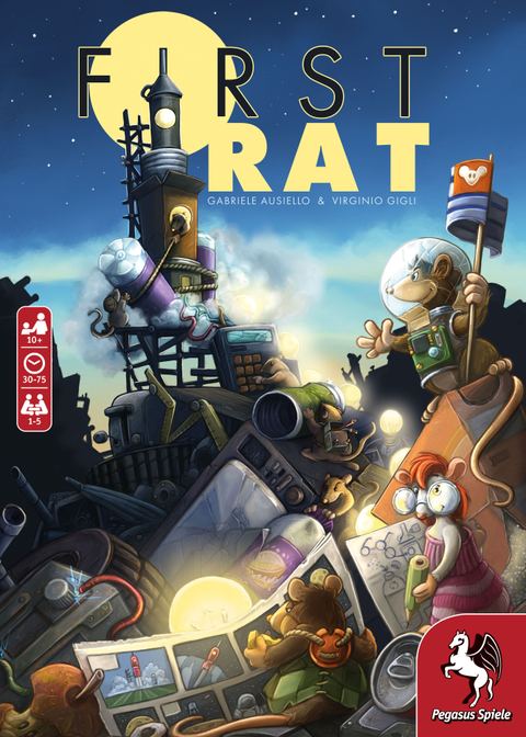 First Rat board game box front