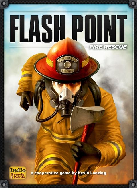 Flash Point: Fire Rescue board game box front
