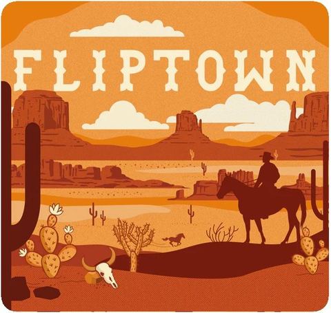 Fliptown board game box front