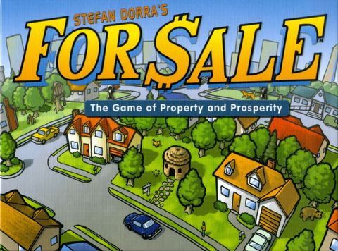 For Sale board game box front