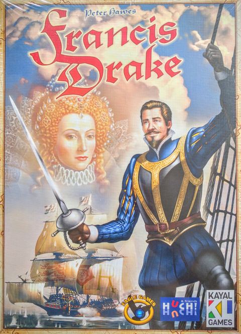 Francis Drake board game box front