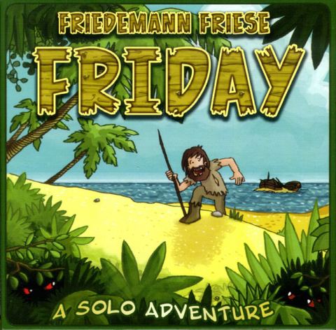 Friday board game box front