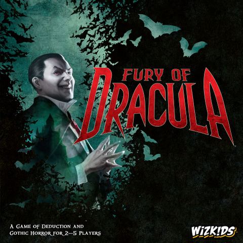 Fury of Dracula (Third/Fourth Edition) board game box front