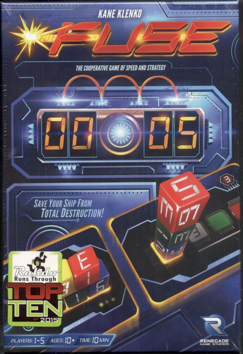 FUSE board game box front