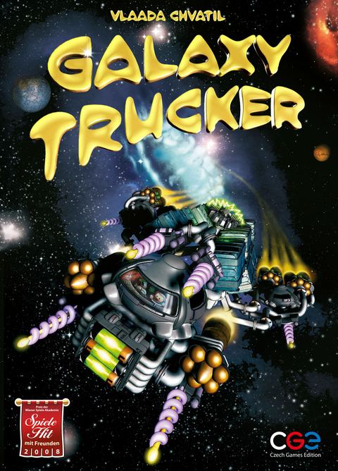 Galaxy Trucker board game box front