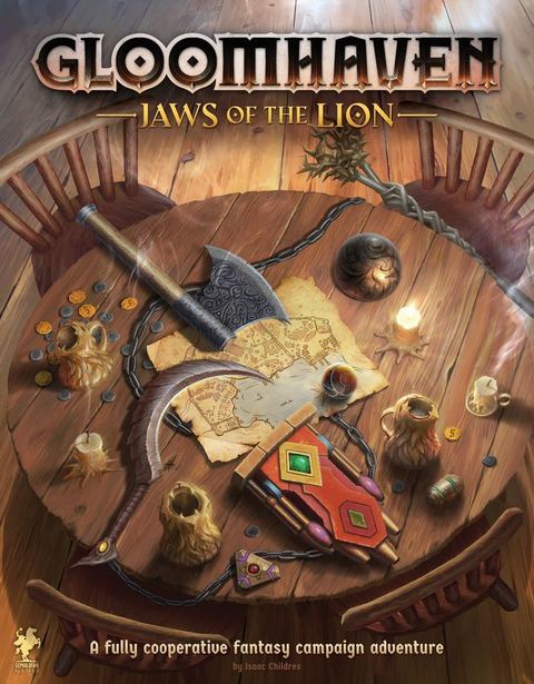 Gloomhaven: Jaws of the Lion board game box front